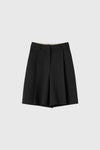 General Idea WOMAN Pleated Bermuda Slacks