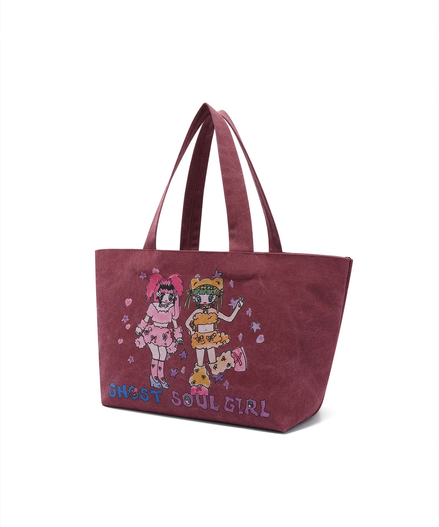 Nice Ghost Club Soul Pussy Cat Ghost Soul Girl Tote Bag