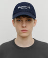 Marithé François Girbaud Denim Washing Regular Logo Ball Cap Indigo