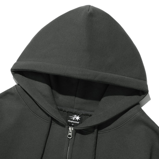 Nice Ghost Club 3 Star Logo Zip Hoodie