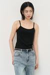 General Idea WOMAN Eyelet U-Neck Sleeveless