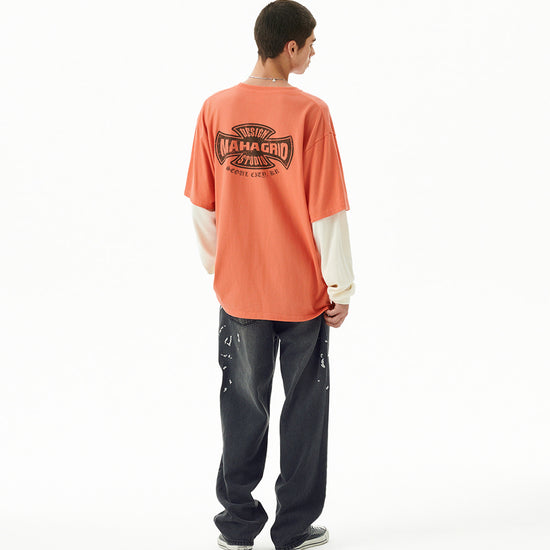 Mahagrid Cross Logo Thermal Long Sleeve Tee