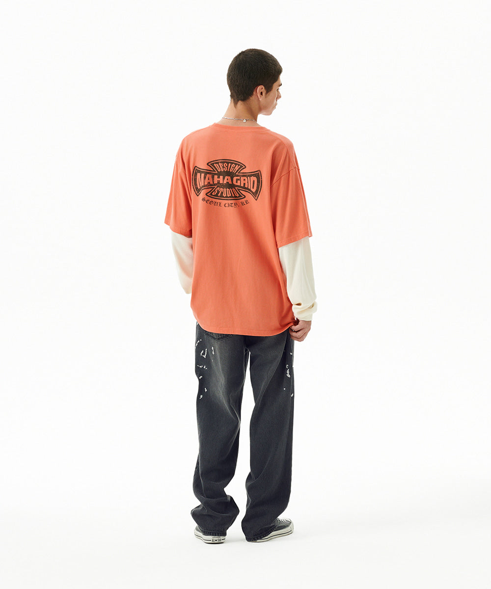 Mahagrid Cross Logo Thermal Long Sleeve Tee