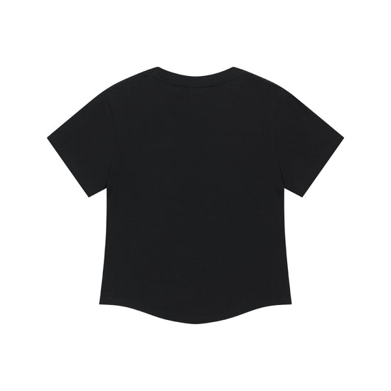 Mahagrid Dot Basic Logo Round Crop Tee