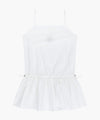 Marithé François Girbaud W SHIRRING SLEEVELESS DRESS