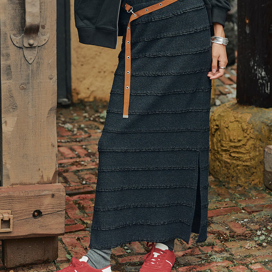 Bitter Cells Gloria Knit Long Skirt