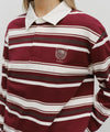 Marithé François Girbaud STRIPE COLLAR LONG SLEEVE