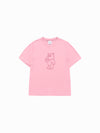 ADLV Woman Basic AC Bear Short Sleeve T-Shirt