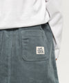 Marithé François Girbaud Kids W Eiffel Label Corduroy Mini Skirt Dark Blue