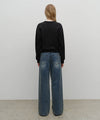 Marithé François Girbaud Women's Vintage Washed Denim Pants Blue