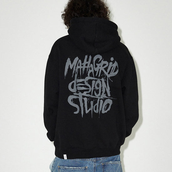 Mahagrid Slash Logo Hoodie