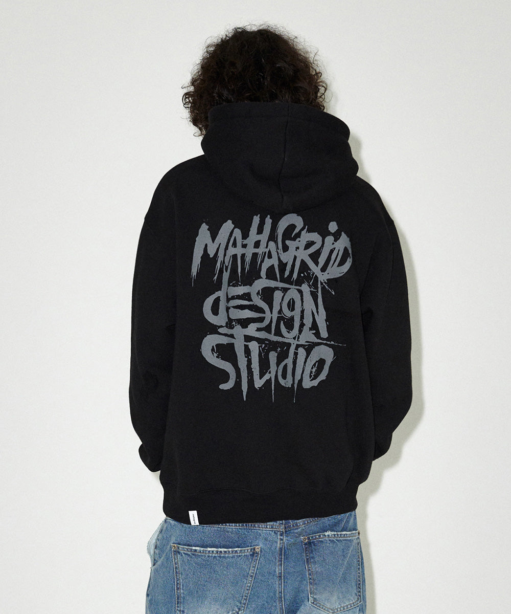 Mahagrid Slash Logo Hoodie
