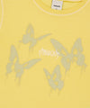 Mahagrid Pigment Butterfly Goth Crop Tee