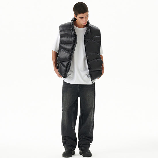 Mahagrid Wavy Down Vest