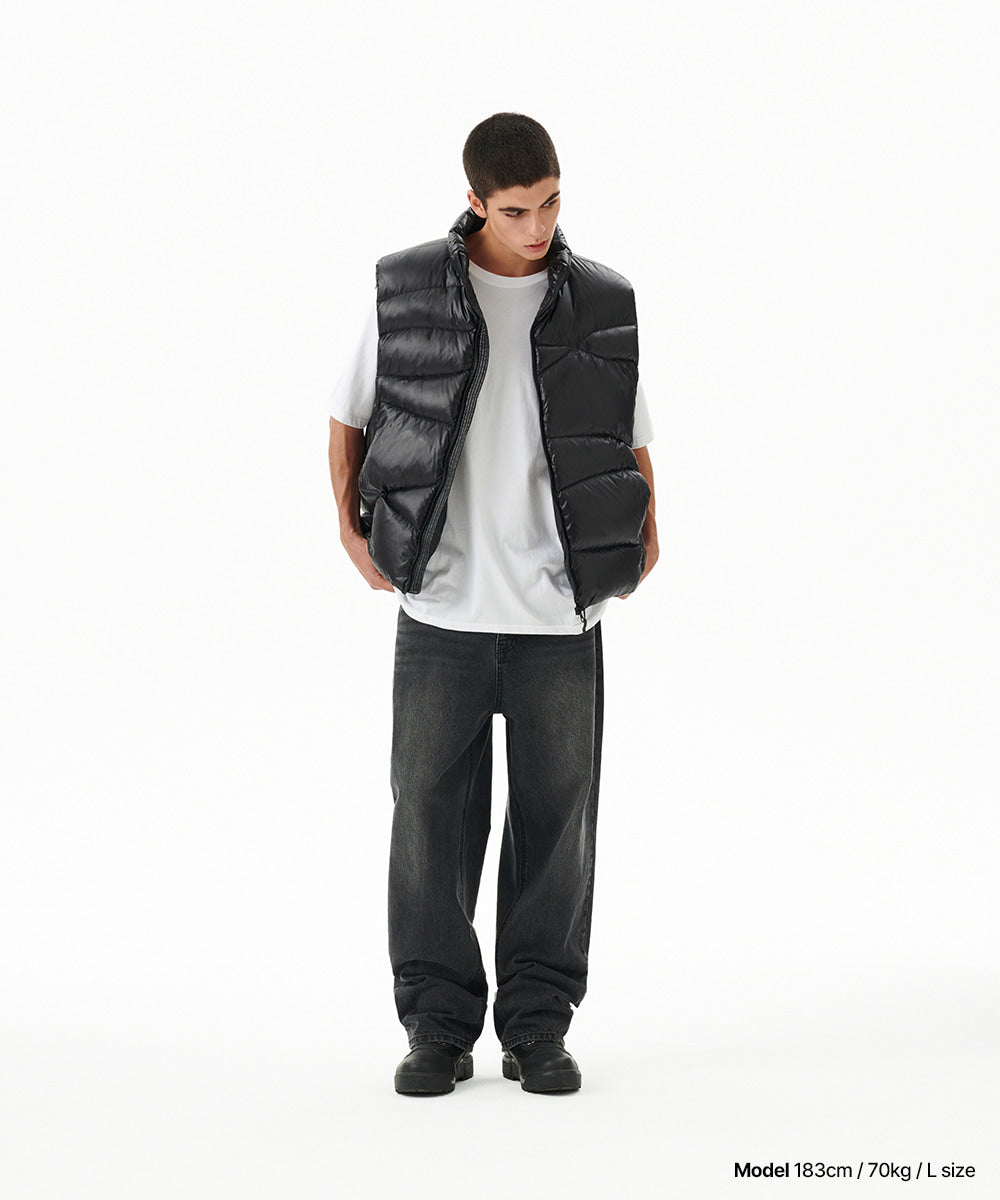 Mahagrid Wavy Down Vest