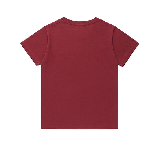 Cavish W Twin Star Short Sleeve Tee [Burgundy]