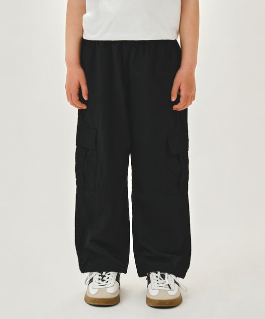 Marithé François Girbaud Kids Lettering Logo Cargo Pants