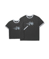 Nice Ghost Club Vintage 3 Star Basic Ringer Tee