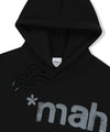 Mahagrid mah SPRAY HOODIE [BLACK]