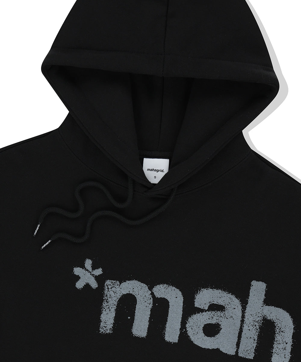 Mahagrid mah SPRAY HOODIE [BLACK]