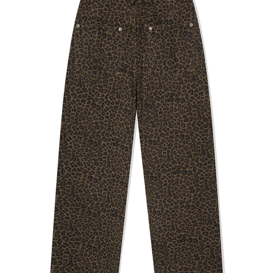 Mahagrid Curved Leopard Pant
