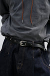 General Idea UNISEX Western Stud Belt [BLACK]