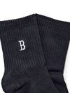 MLB Small Logo Embroidery Socks 3pairs Set