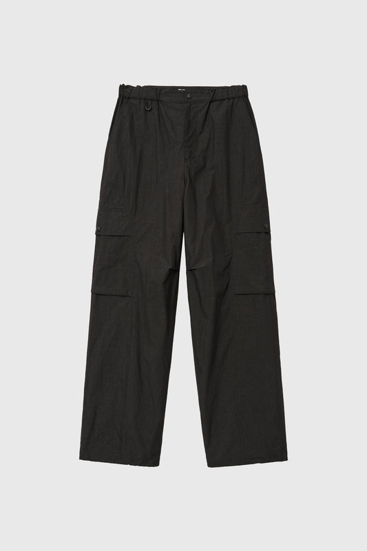 General Idea MAN Strap Layered Cargo Pants [BLACK]