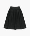 Marithé François Girbaud Women's Cotton Waist Wrinkle Skirt