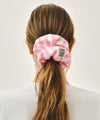 Marithé François Girbaud CLASSIC LOGO STRIPE HAIR SCRUNCHIE black