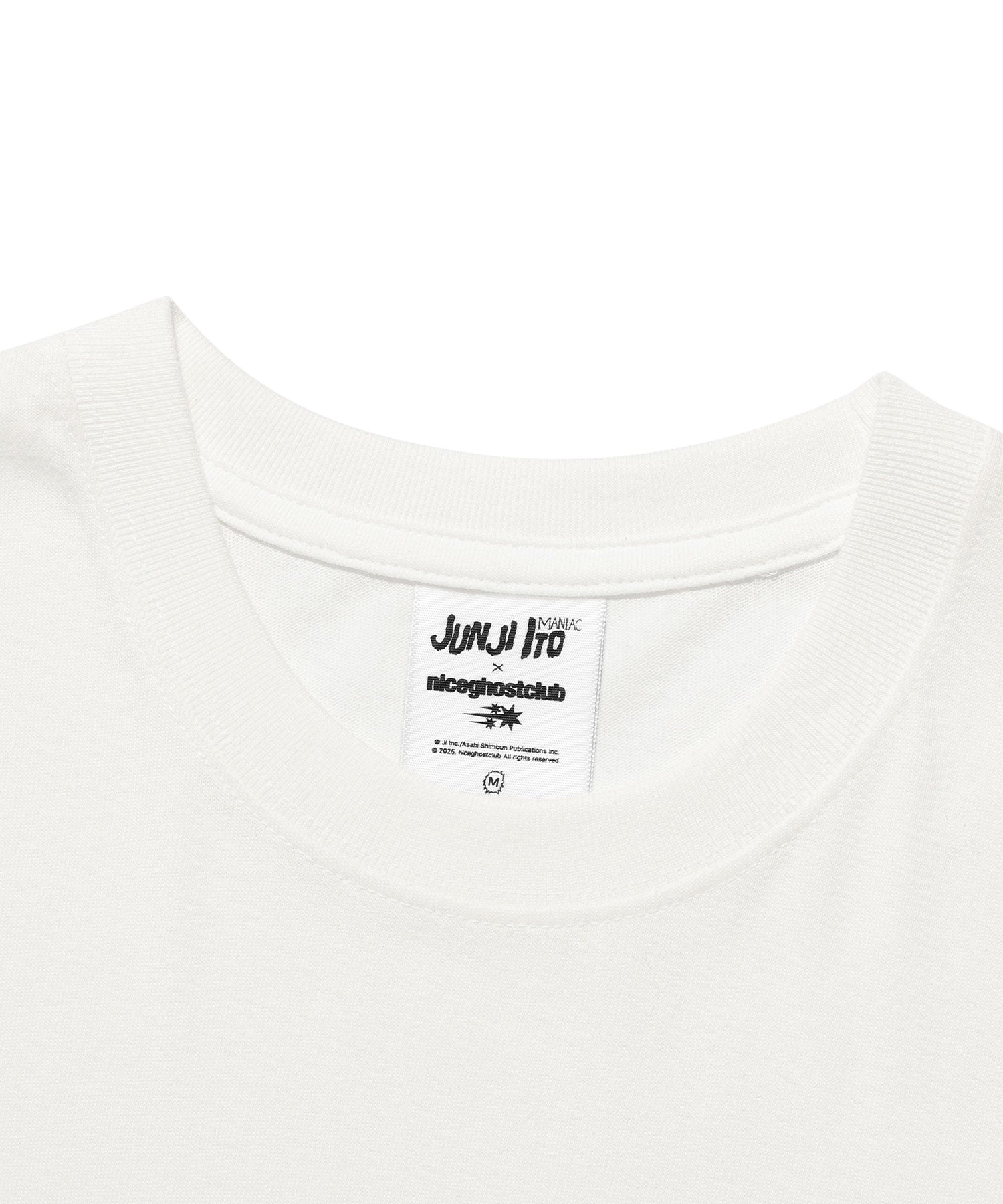 Nice Ghost Club Junji Ito Maniac Tomie Eyes Tee [White]