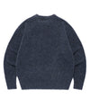Cavish Two Tone Boucle Knit Crewneck