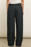 General Idea XS Exclusive Women's Semi Wide Denim Pants in Navy