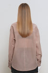 General Idea WOMAN Summer Wrinkle Sheer Shirt