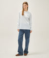 Marithé François Girbaud [REGEN] Back Drawing Logo Long Sleeve Tee Navy