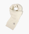 Marithé François Girbaud KIDS CABLE MUFFLER IVORY