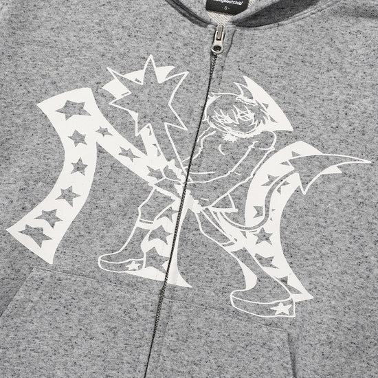 Nice Ghost Club Chaos Girl Hoodie Zip-Up
