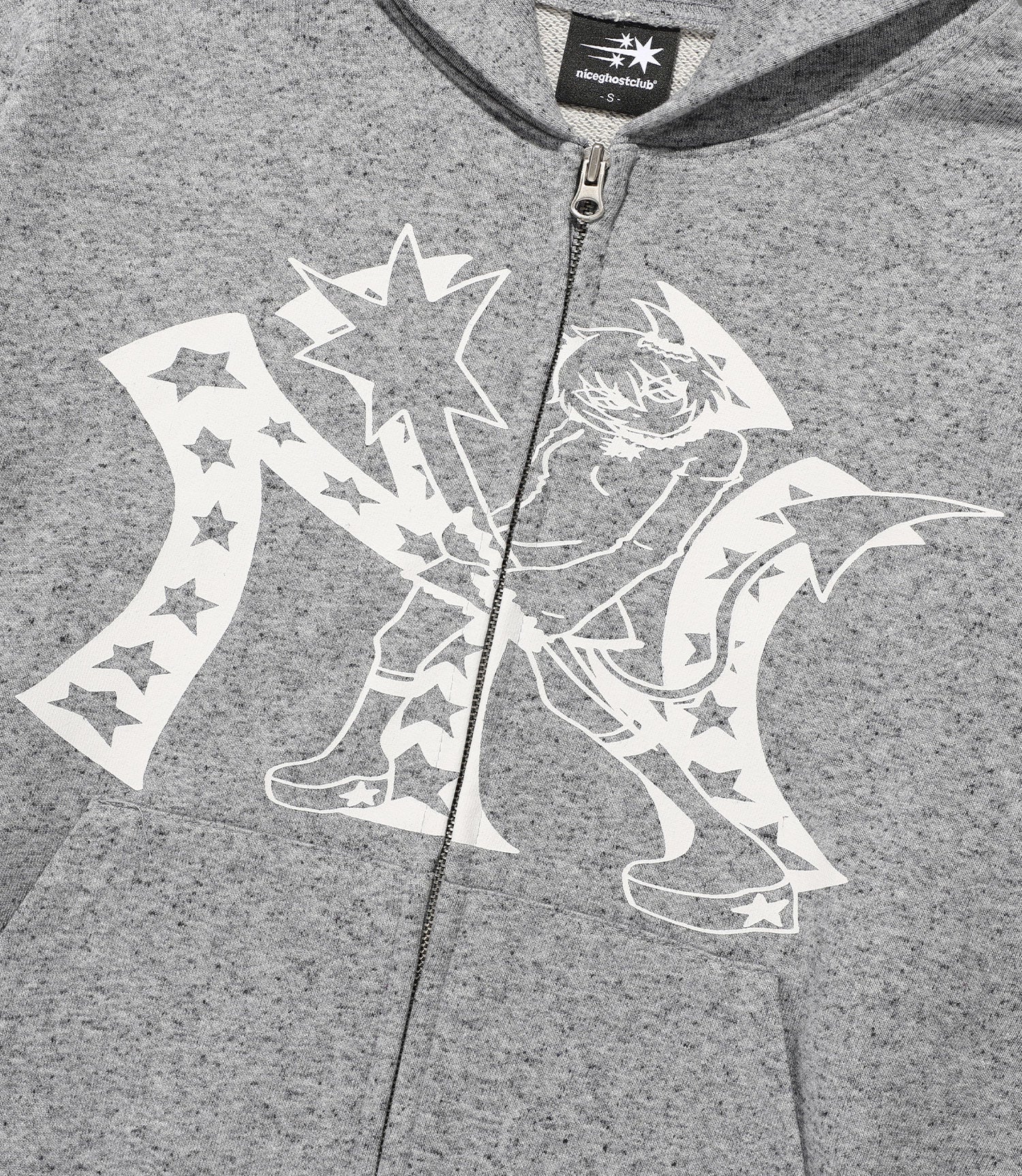 Nice Ghost Club Chaos Girl Hoodie Zip-Up