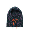 Cavish Bubble Boa Fleece Hood Warmer [Green]