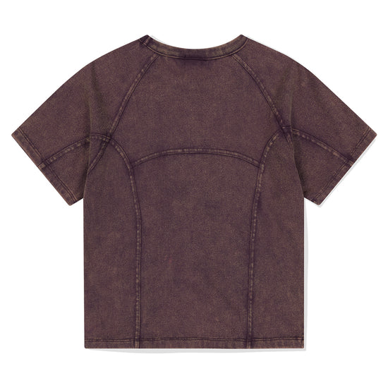 Mahagrid Washed Curved Tee