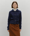 Marithé François Girbaud W Hairy Collar Cardigan