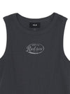 MLB Women's Vintage Slim Ribbed Sleeveless T-Shirts
