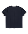 Cavish I LOVE MUSIC RINGER SS TEE [NAVY]