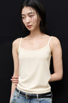 General Idea WOMAN Eyelet U-Neck Sleeveless