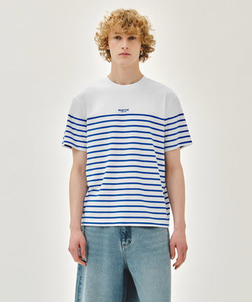 Marithé François Girbaud BLOCK STRIPE TEE