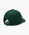 Marithé François Girbaud Kids Classic Logo Corduroy Ball Cap Green