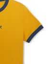 MLB Women's Sportive Cursive Ringer Crop T-shirts