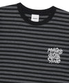 Mahagrid Stripe Slash Logo Tee