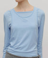 Marithé François Girbaud W Layered Jersey Long Sleeve