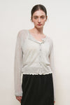 General Idea WOMAN Packable Sheer Long Sleeve Cardigan